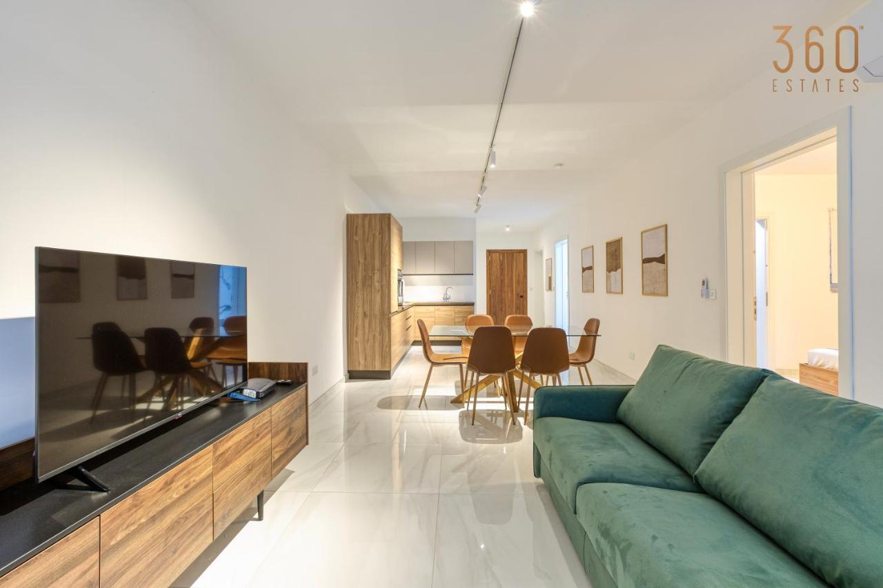 Modern 2Br Apt With Private Terrace & Sofa Bed By 360 Estates St. Paul's Bay Exterior foto