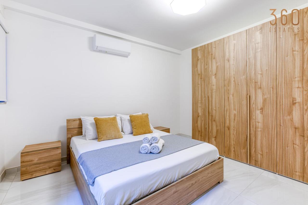 Modern 2Br Apt With Private Terrace & Sofa Bed By 360 Estates St. Paul's Bay Exterior foto